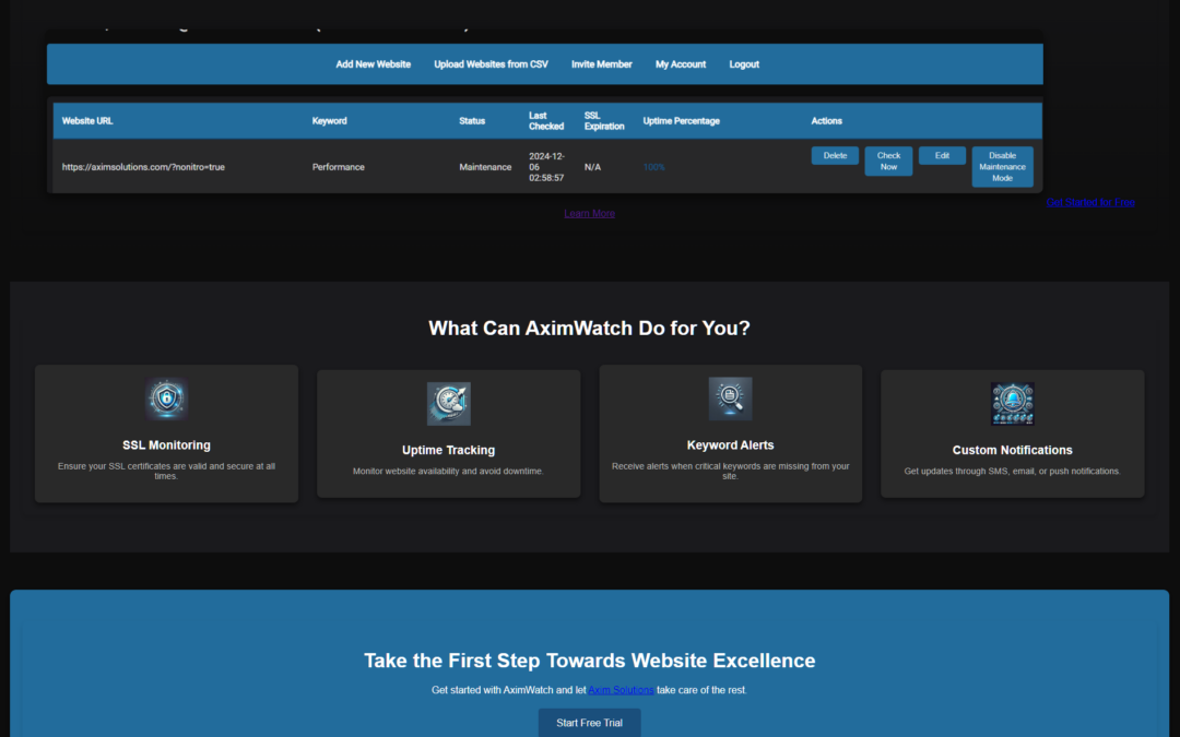 Project: AximWatch — Self-Healing EC2 Monitoring & Recovery Platform (Flask/Python)